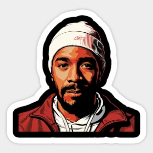 Marvin Gaye // 90s Style Sticker